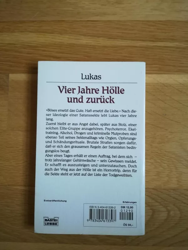 Vier Jahre Hölle und zurück - Autorių Kolektyvas, knyga 2