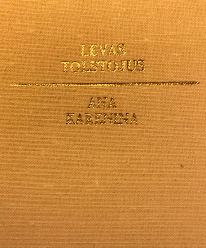 Ana Karenina - Levas Tolstojus, knyga 5