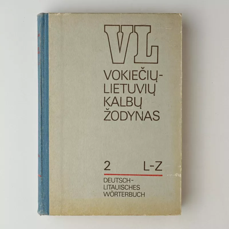 Vokiečių - Lietuvių kalbų žodynas - Autorių Kolektyvas, knyga 2