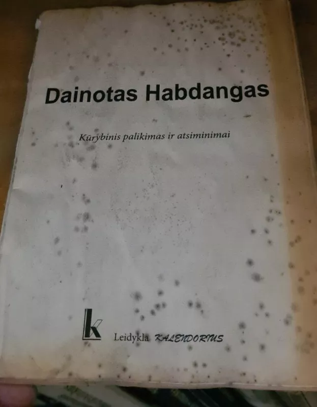 Dainotas Habdangas - Aleksas Dabulskis, knyga