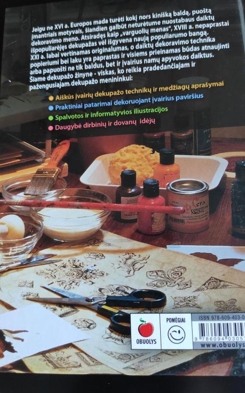 Viskas apie dekupažą - Autorių Kolektyvas, knyga 3