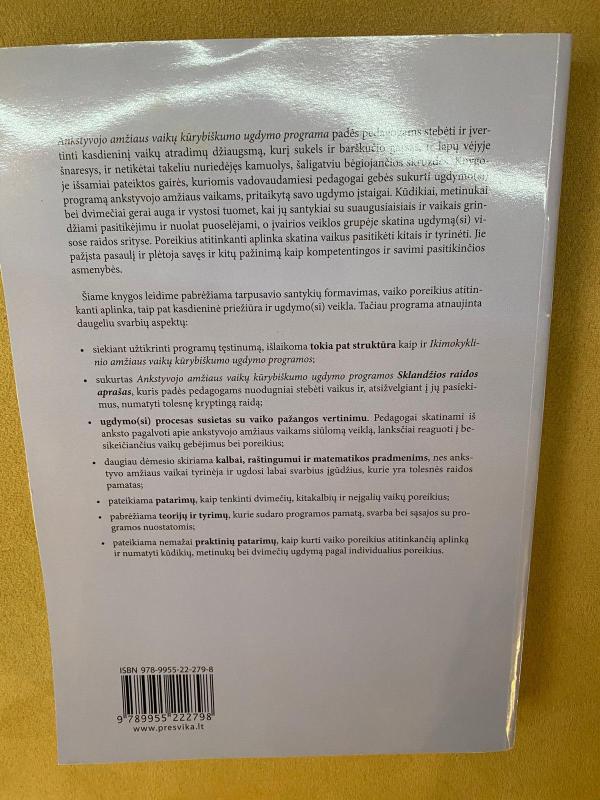 Ankstyvojo amžiaus vaikų kūrybiškumo ugdymas - Diane Trister Dodge, knyga