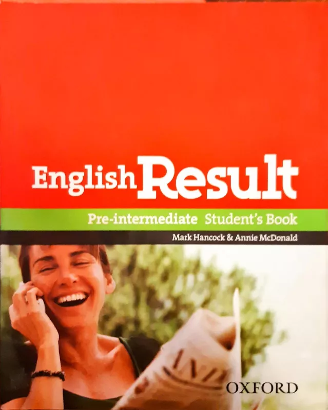 English Result Pre-intermediate Student's Book - Mark Hancock, knyga