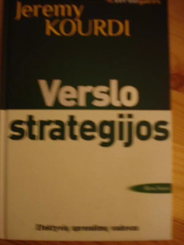 Verslo strategijos - Kourdi Jeremy, knyga