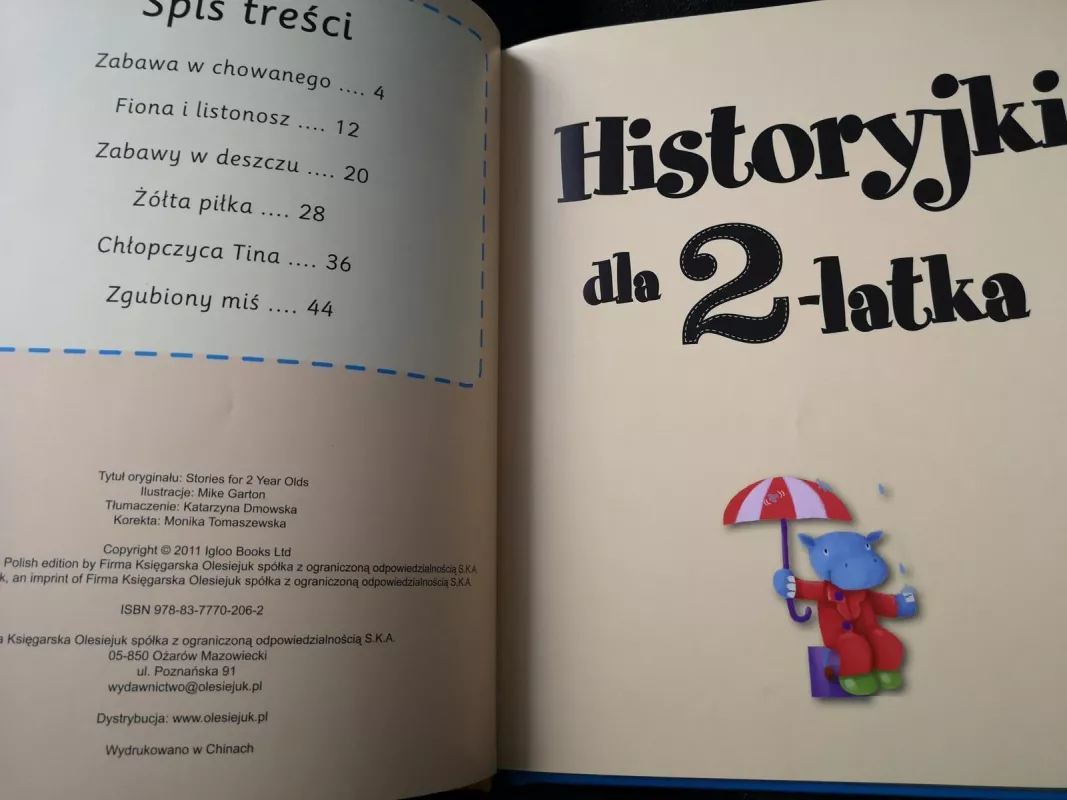 Historyjki dla 2-latka - Autorių Kolektyvas, knyga