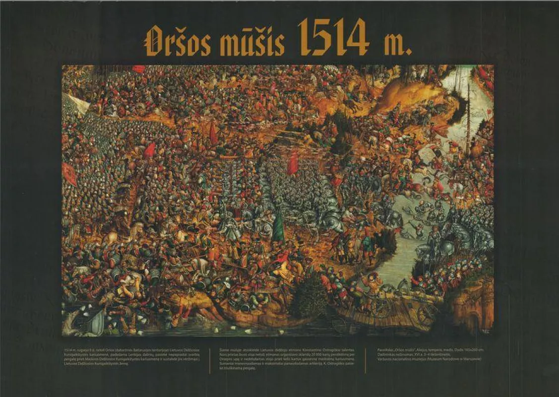 Oršos mūšis 1514 m - Autorių Kolektyvas, knyga