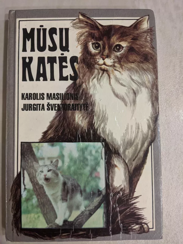Mūsų katės - K. Masilionis, J.  Šventoraitytė, knyga