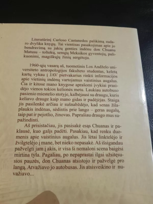 Don Chuano mokymas - Carlos Castaneda, knyga