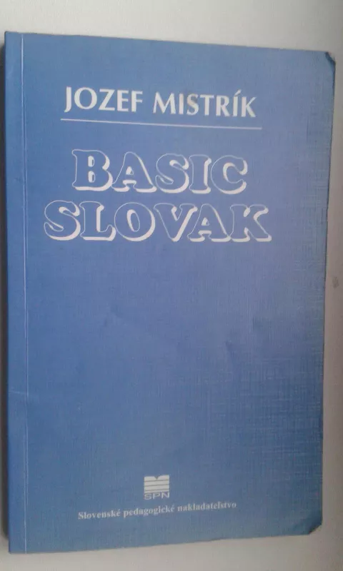 basic slovak - Josef Mistrik, knyga