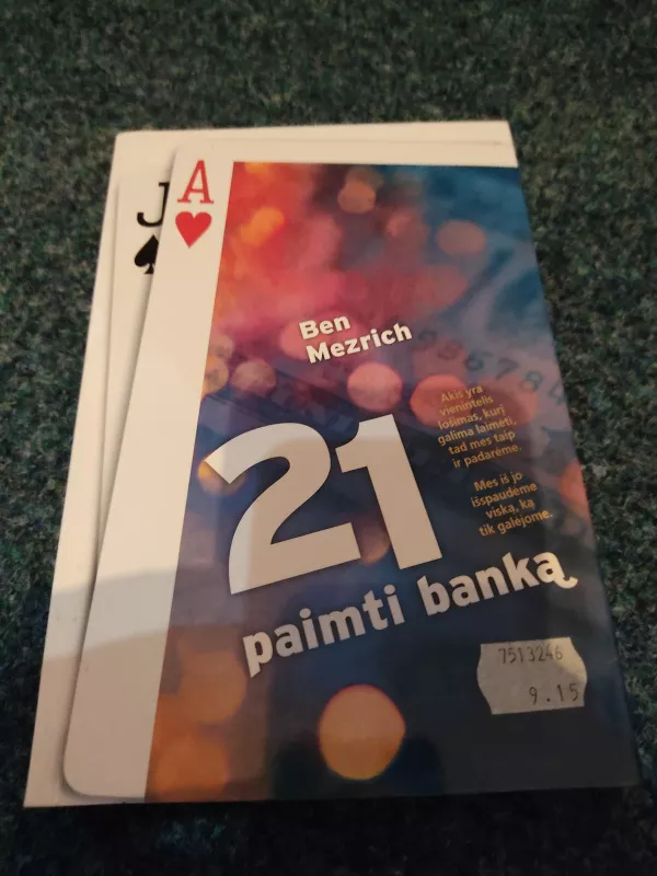 21 paimti banką - Ben Mezrich, knyga 2