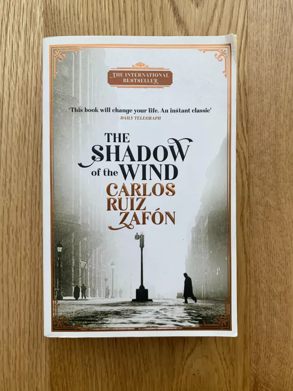 The Shadow of the Wind - Carlos Ruiz Zafon, knyga