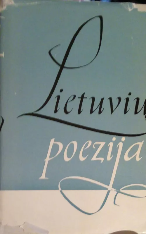 Lietuvių poezija (I dalis) - Autorių Kolektyvas, knyga