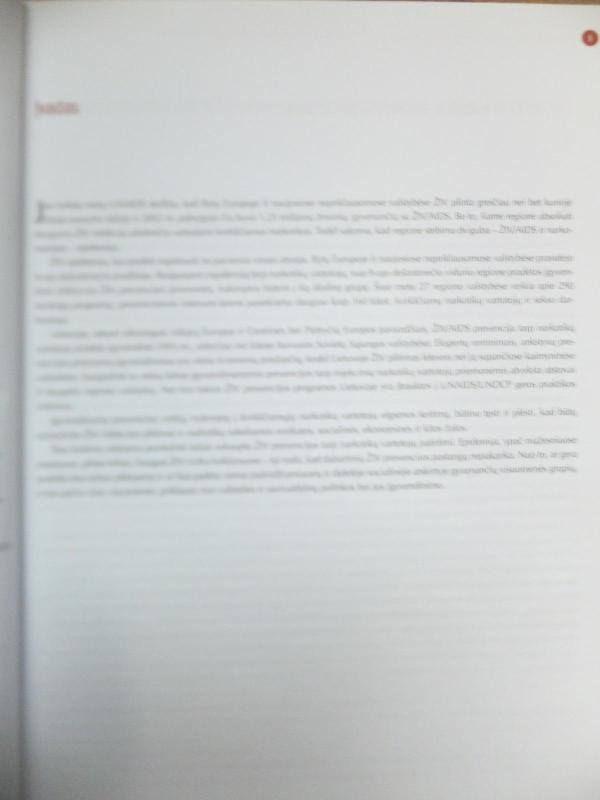 ŽIV/AIDS prevencija tarp švirkščiamų narkotikų vartotojų Lietuvoje: gera praktika - Autorių Kolektyvas, knyga 4