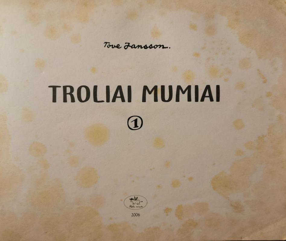 Troliai mumiai - Tove Jansson, knyga