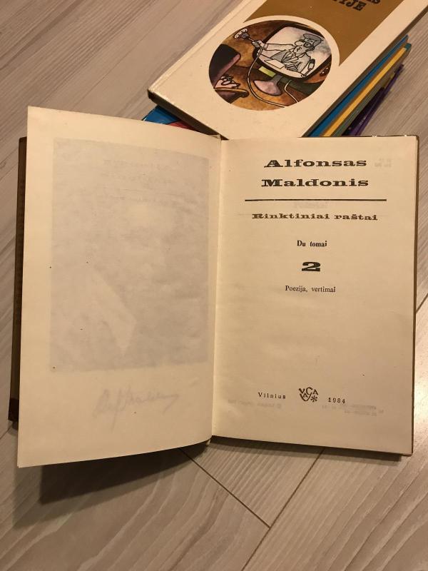 Rinktiniai raštai (II tomas) - Alfonsas Maldonis, knyga 6