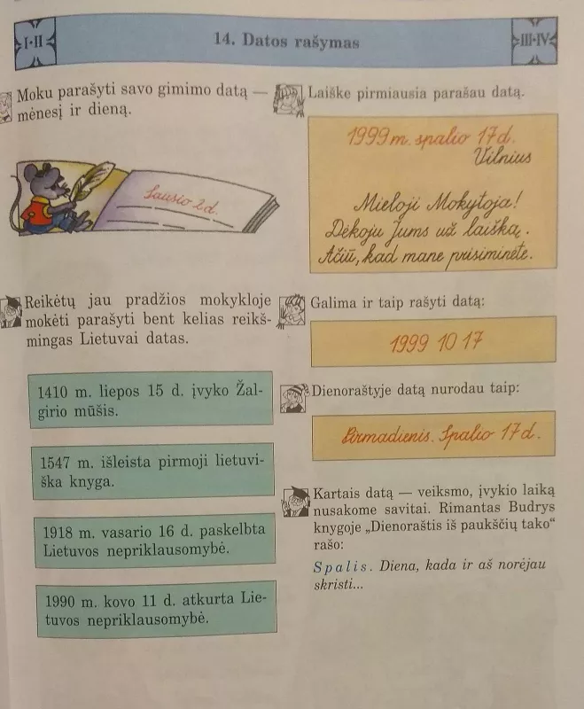 Mokomasis lietuvių kalbos rašybos žodynėlis I-IV klasei - Vida Plentaitė, knyga 3