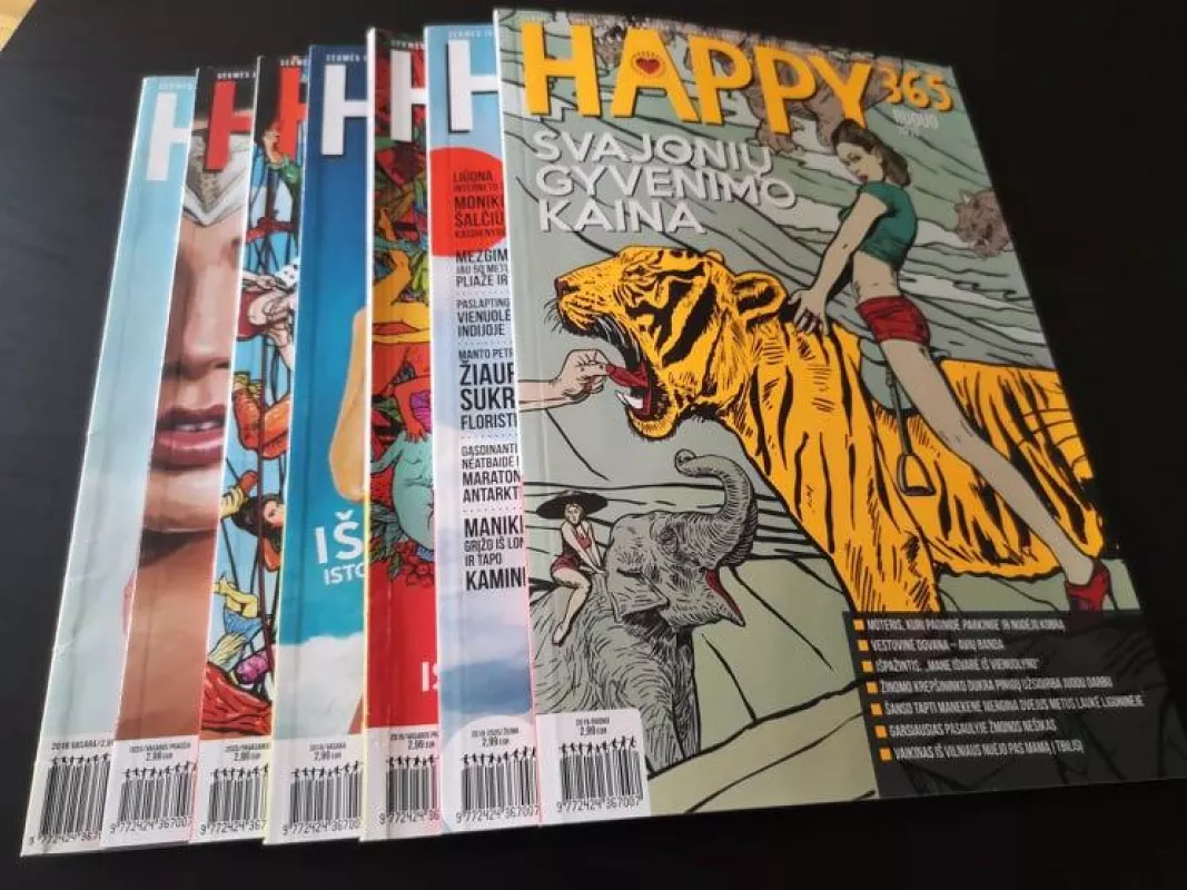 HAPPY 365 žurnalas 2019 Vasaros pradžia - Autorių Kolektyvas, knyga