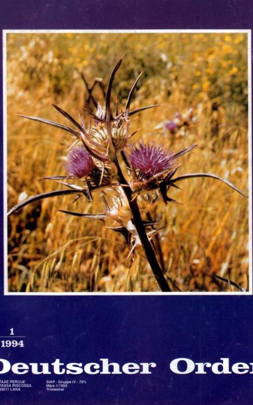 Deutscher Orden, 1994 m. Nr. 1 - Autorių Kolektyvas, knyga 2