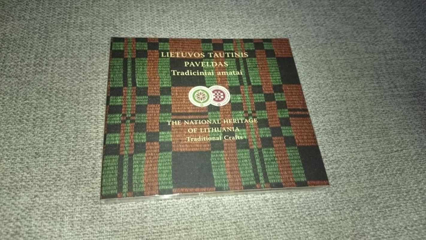 Lietuvos tautinis paveldas: The national heritage of Lithuania: Tradiciniai amatai - Violeta Dubnikienė Elvyda Lazauskaitė,, knyga 3