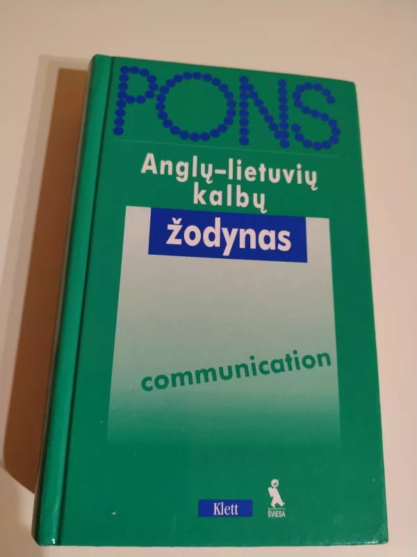 PONS. Anglų-lietuvių kalbų žodynas - Erich Weis, knyga 4