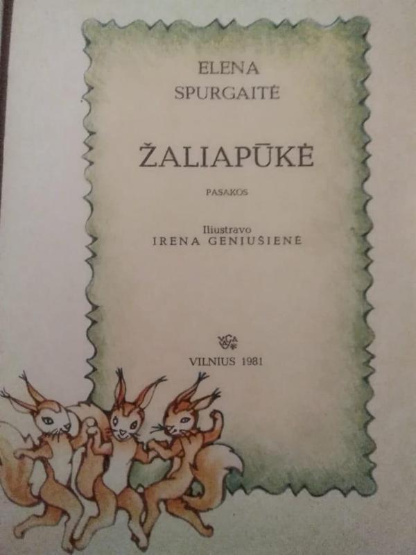 Žaliapūkė - Elena Spurgaitė, knyga 3