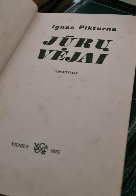 Jūrų vėjai - Ignas Pikturna, knyga