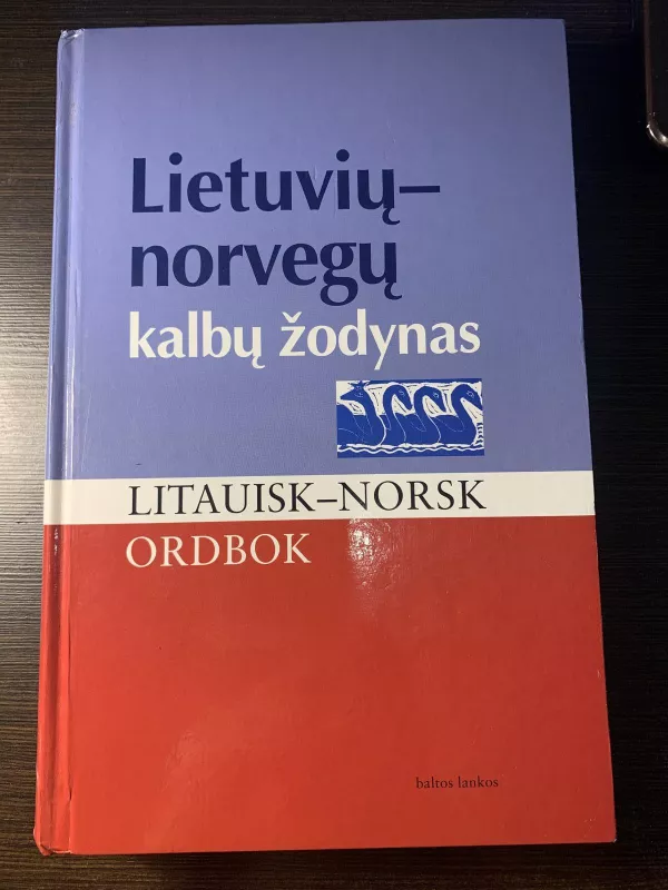 Lietuvių-norvegų kalbų žodynas - E. Jakaitienė, knyga