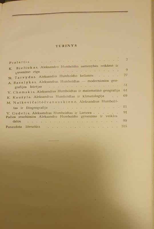 Aleksandras Humboldtas (1769 - 1859): Pranešimų rinkinys - Autorių Kolektyvas, knyga 3