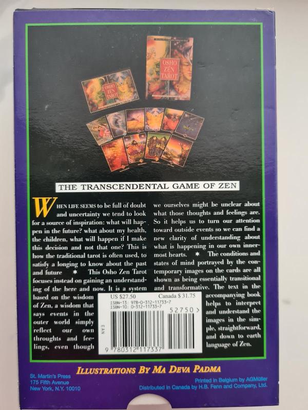Osho Zen Tarot: The Transcendental Game Of Zen (79-Card Deck and Instruction Book) - Autorių Kolektyvas, knyga 3