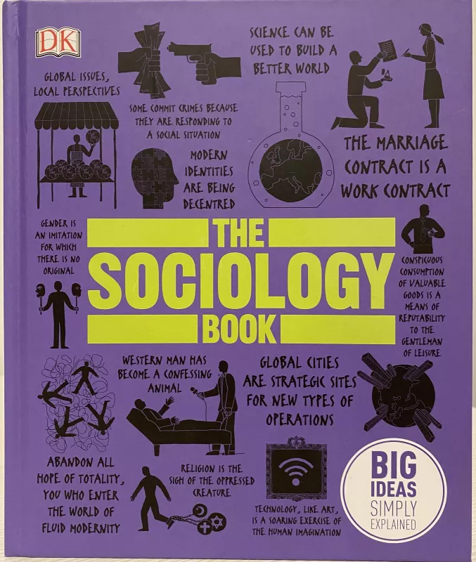 The Sociology Book: Big Ideas Simply Explained - Sam Atkinson, knyga