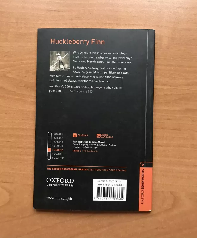 Huckleberry Finn - Mark Twain, knyga