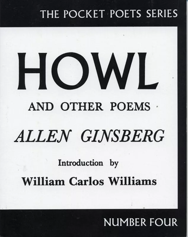 Howl - Allen Ginsberg, knyga