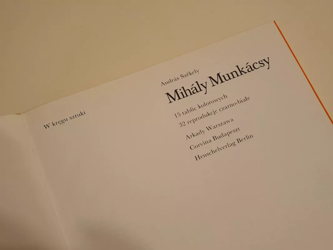 Mihály Munkácsy - Andras Szekely, knyga 3