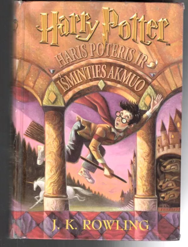 Haris Poteris ir išminties akmuo - Rowling J. K., knyga 3