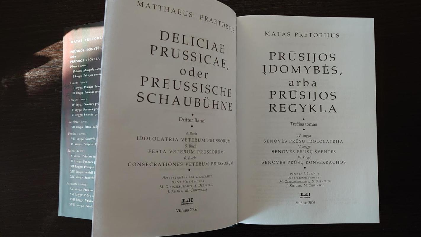 Prūsijos įdomybės, arba prūsijos regykla III t. - Matas Pretorijus, knyga 4