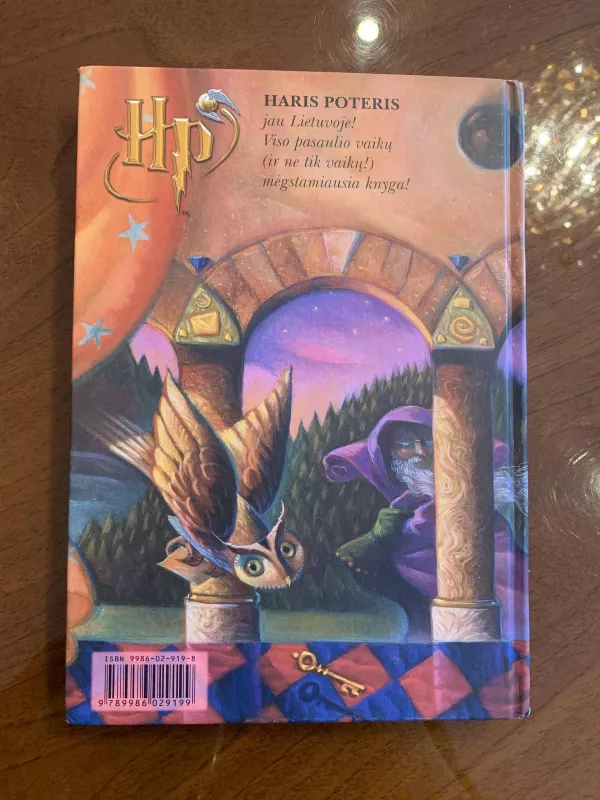 Haris Poteris ir išminties akmuo - Rowling J. K., knyga