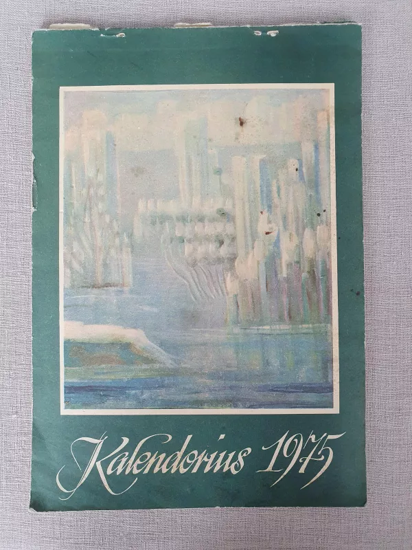 Kalendorius 1975 - Liuda Dockienė, knyga 4