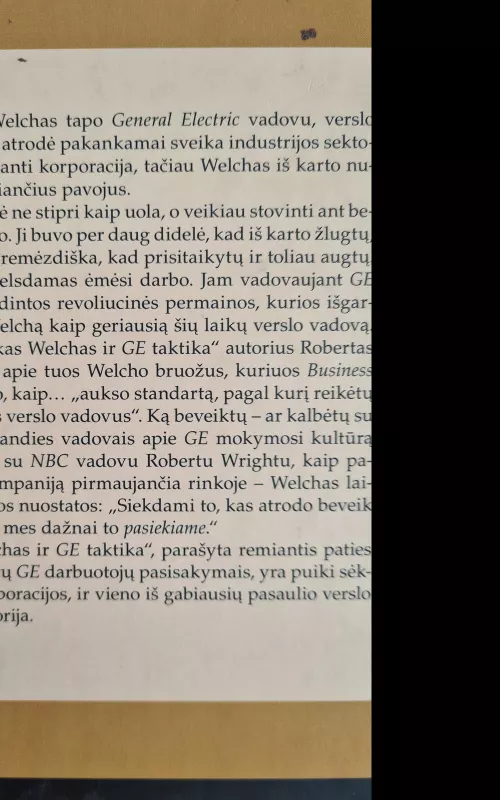 Jackas Welchas ir GE taktika - Robert Slater, knyga 3