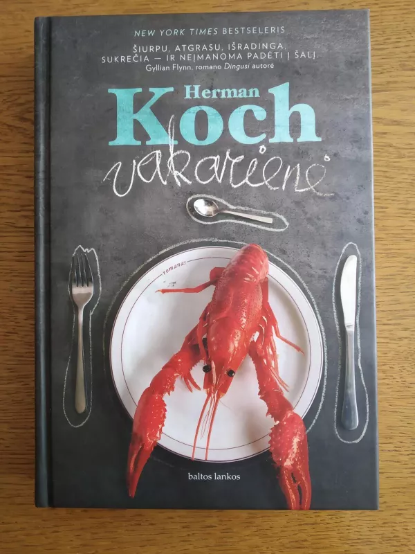 Vakarienė - Herman Koch, knyga 3