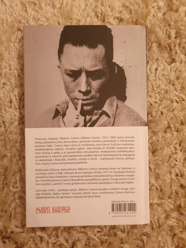Laiminga mirtis - Albert Camus, knyga