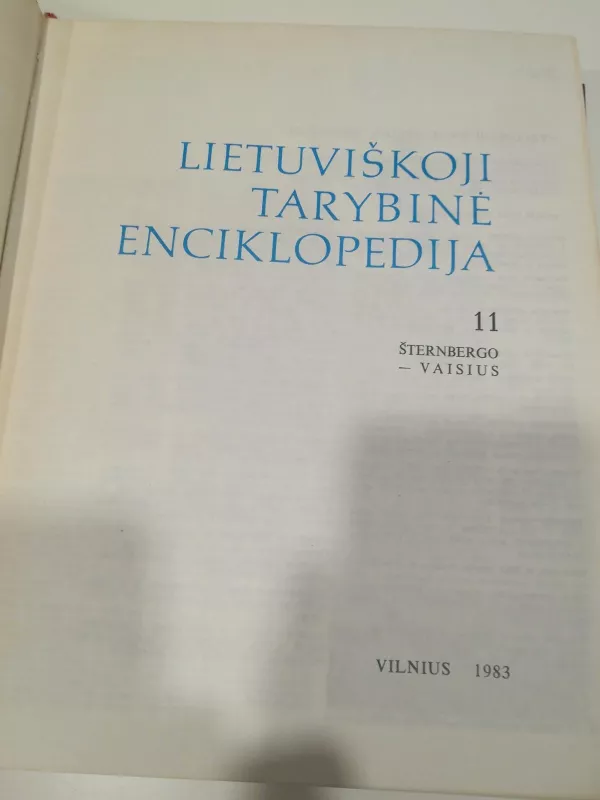Lietuviškoji Tarybinė Enciklopedija - Autorių Kolektyvas, knyga 3