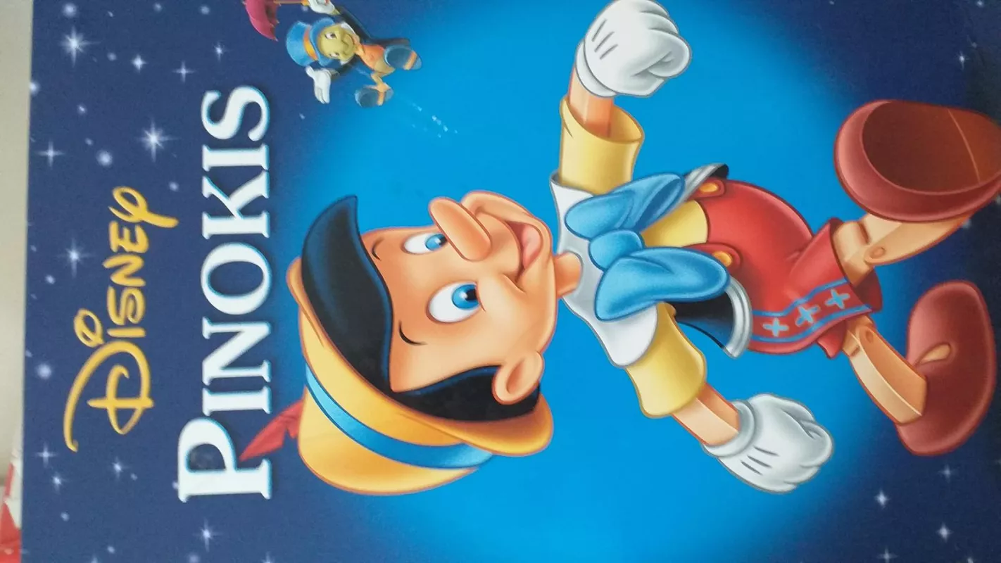 Pinokis - Walt Disney, knyga