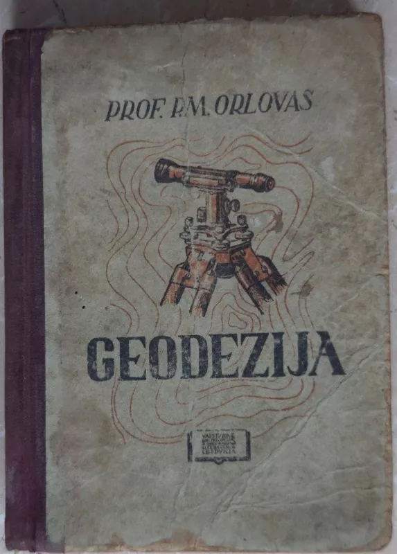 Geodezija - P.M. Orlovas, knyga 6