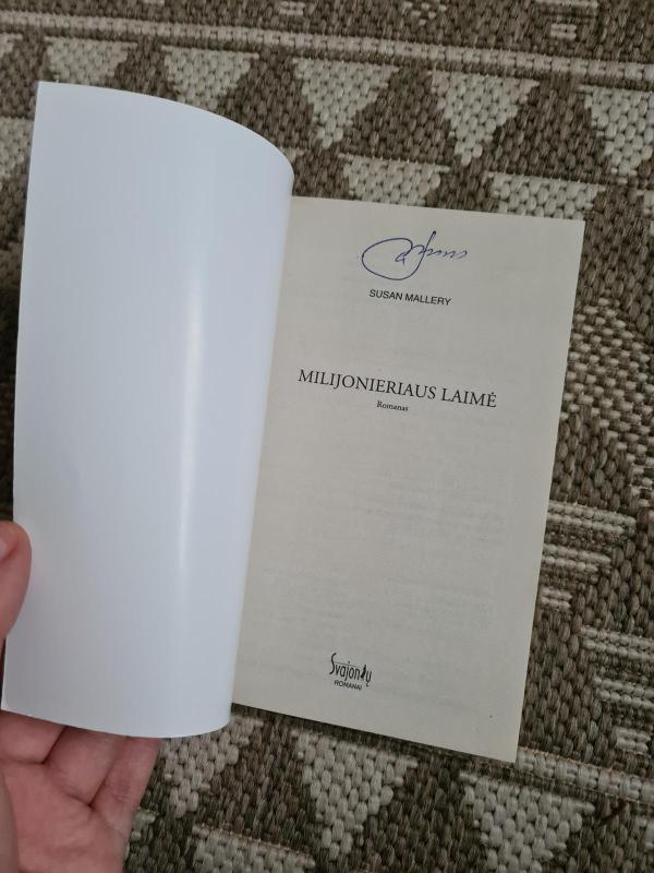 Milijonieriaus laimė - Susan Mallery, knyga