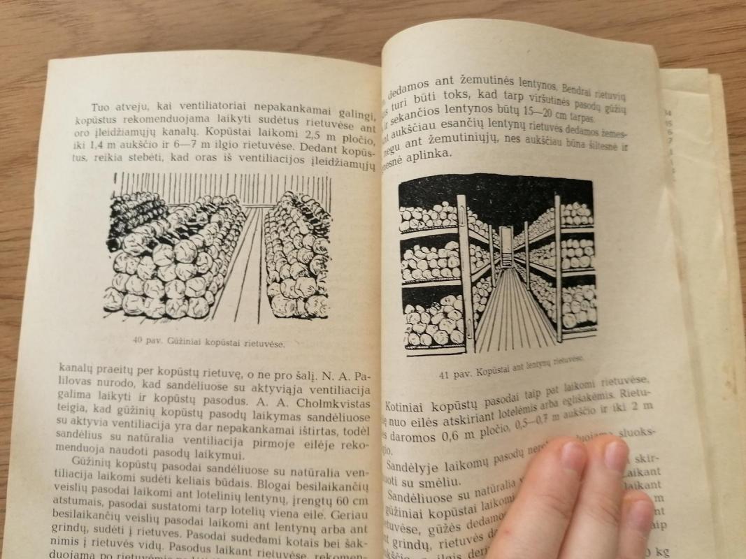 Vaisių, uogų ir daržovių laikymas - M. Baranauskienė, knyga 5