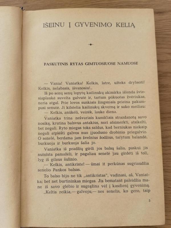 Vieno gyvenimo pradžia - Ivanas Pankinas, knyga 5