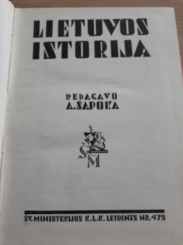 Lietuvos istorija - Adolfas Šapoka, knyga 3