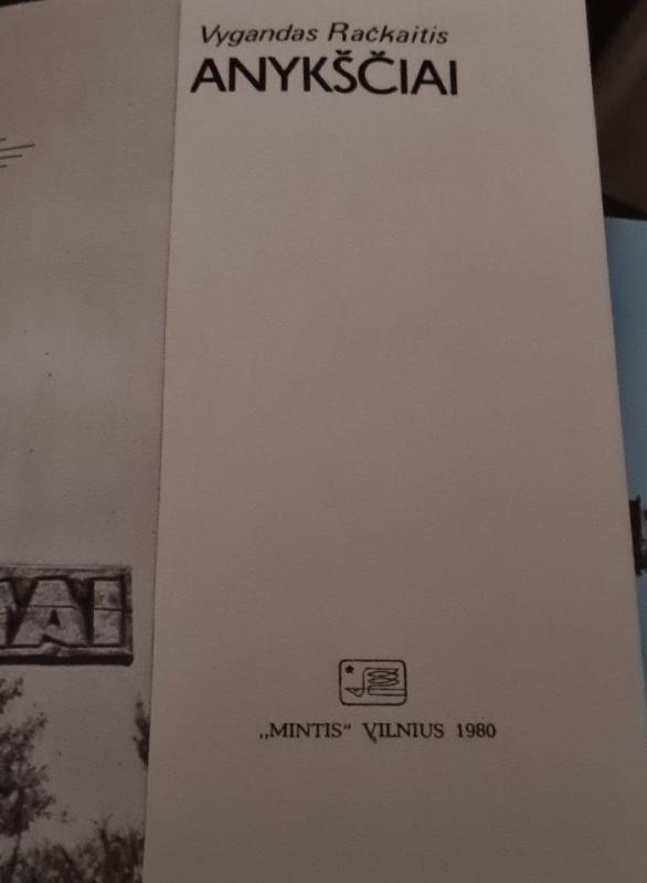 Anykščiai - Vygandas Račkaitis, knyga 3