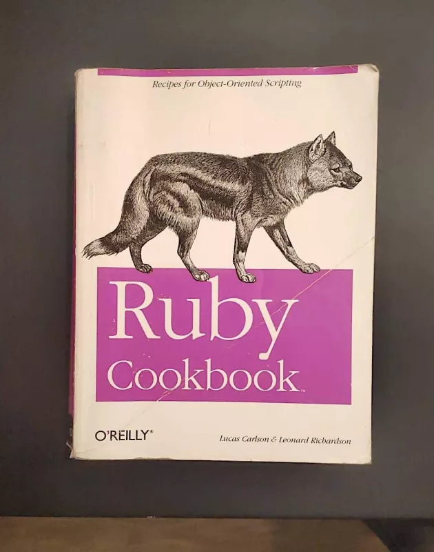 Ruby Cookbook - Lucas Carlson, knyga