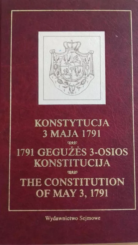 1791 gegužės 3-osios konstitucija - Autorių Kolektyvas, knyga